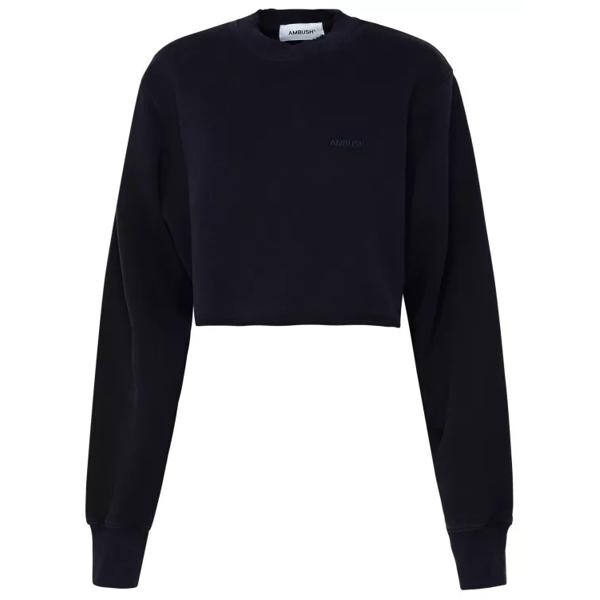 

Футболка destroyed cotton sweatshirt Ambush, синий