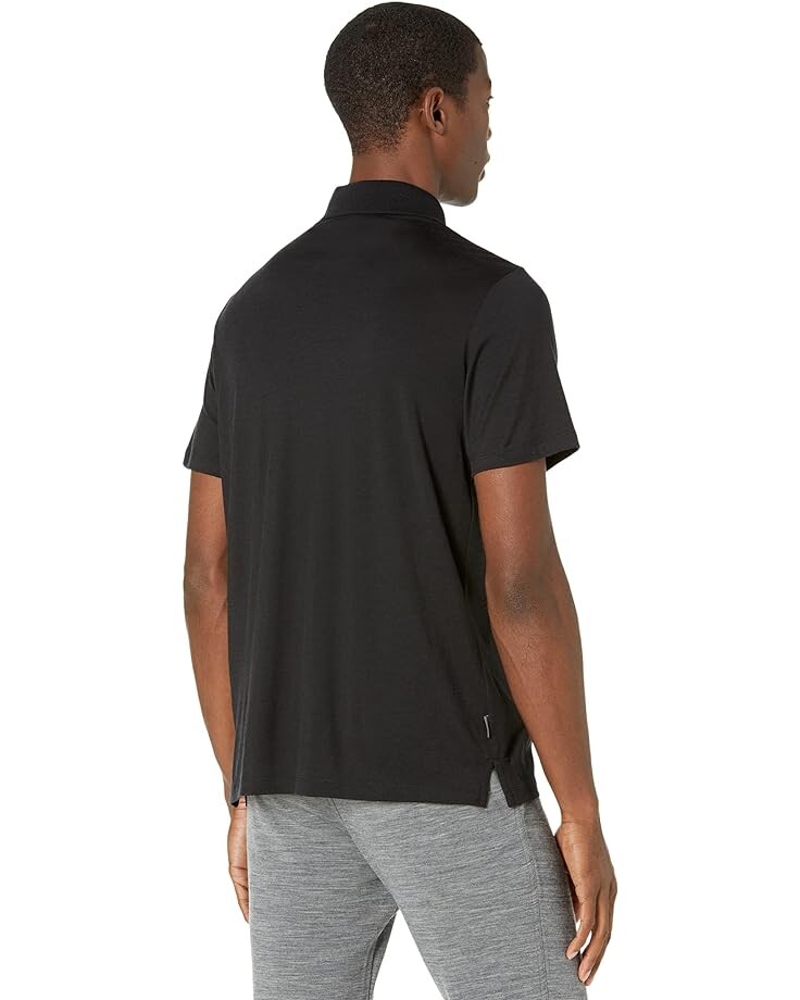 

Поло Icebreaker Tech Lite II Short Sleeve Polo, черный