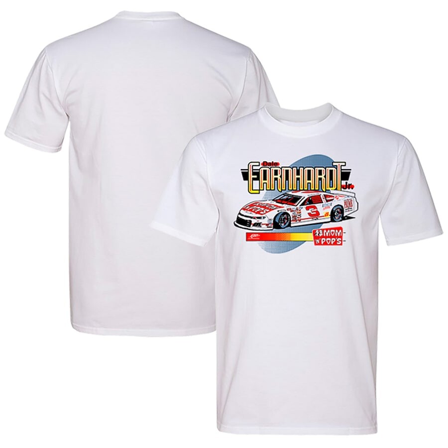

Футболка с коротким рукавом JR Motorsports Official Team Apparel Dale Earnhardt Jr, белый