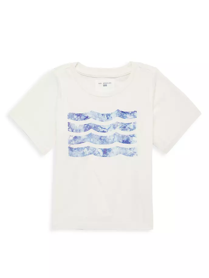

Хлопковая футболка Baby's Wave Sol Angeles, белый