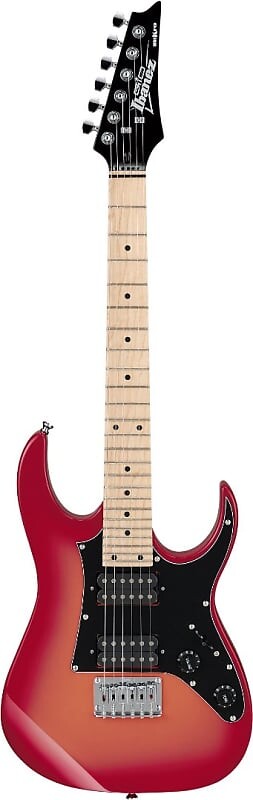 

Электрогитара Ibanez Model GRGM21MORB GIO RG miKro 6 String Electric Guitar in Orange Burst