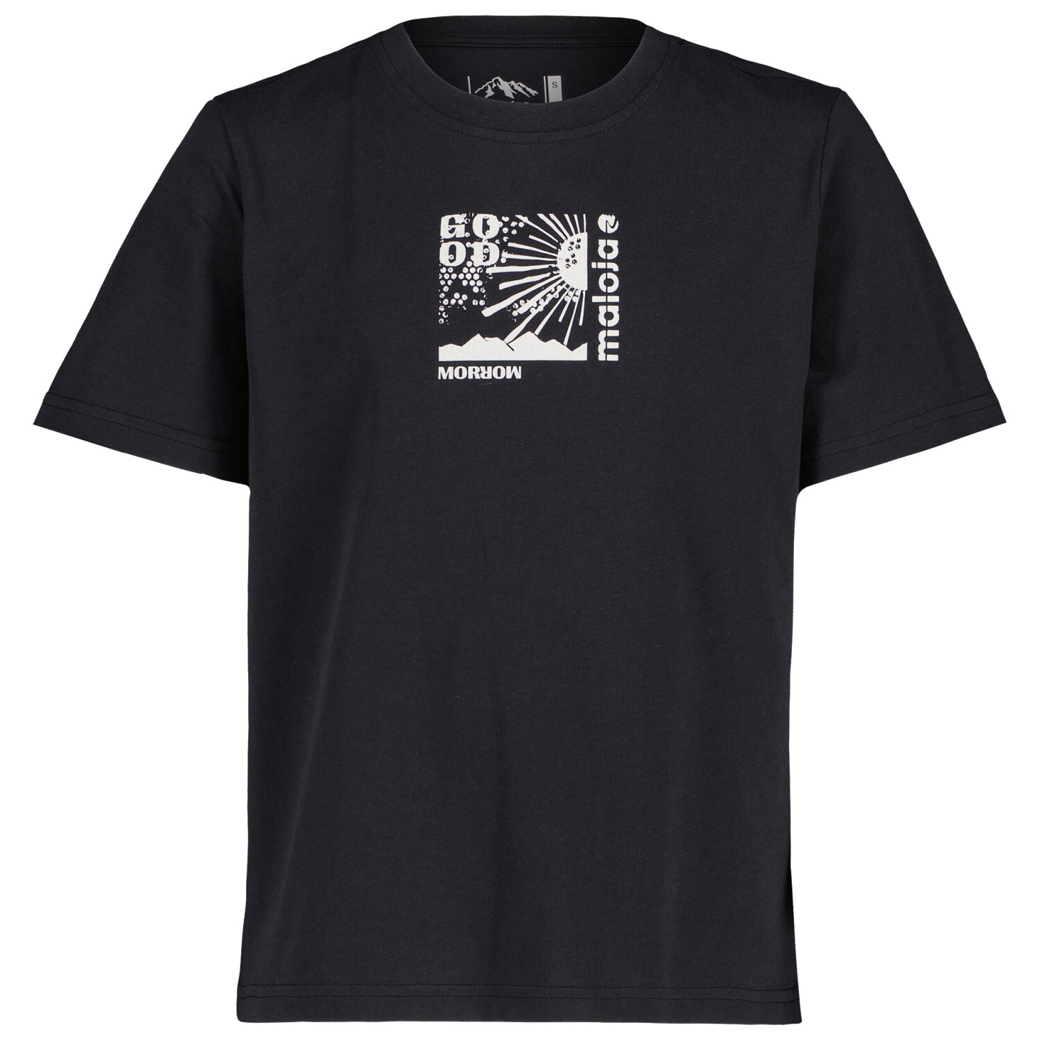 

Футболка Maloja Kid's VernantB, цвет Deep Black, Синий