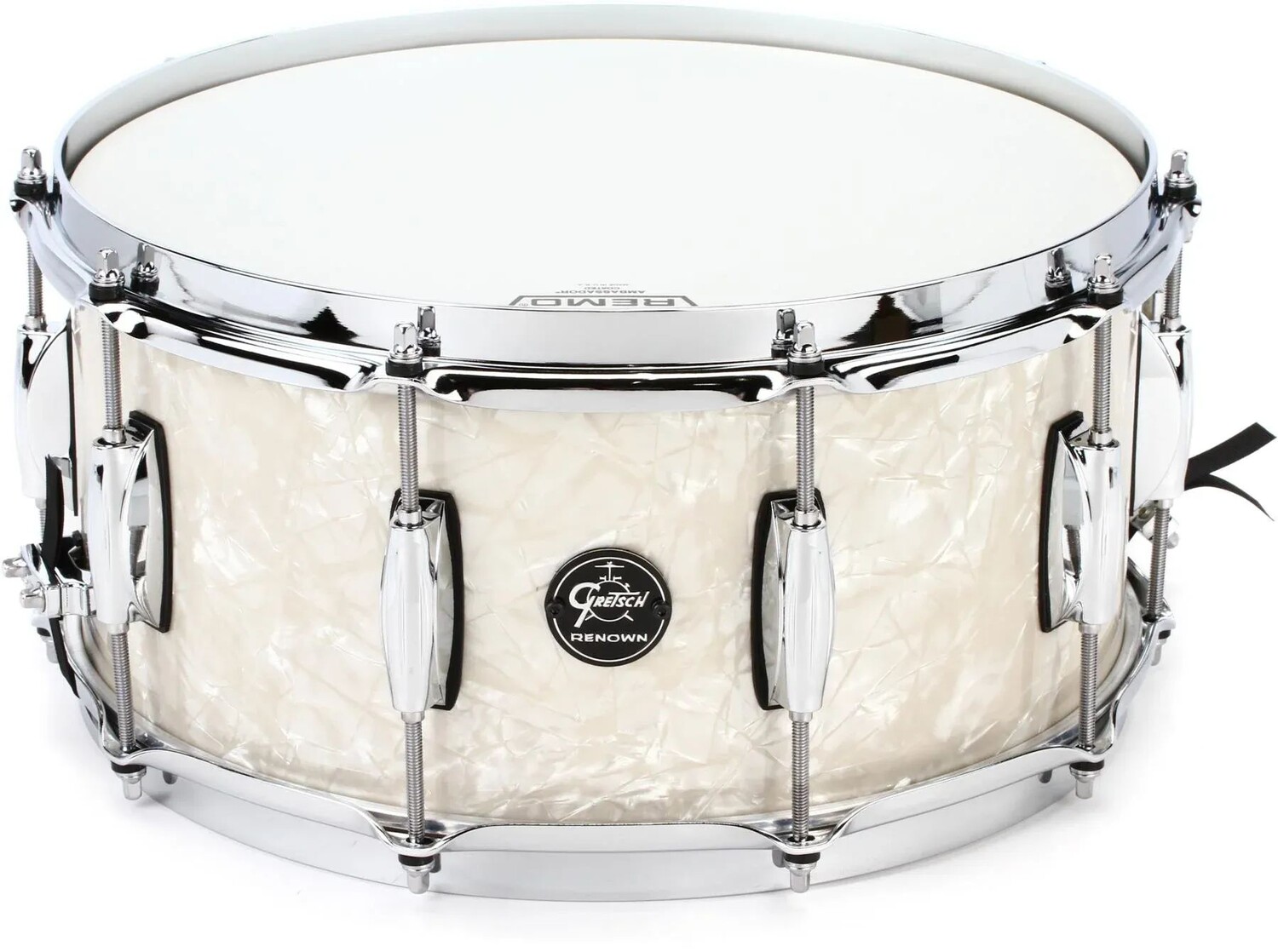 

Малый барабан Gretsch Drums Renown Series — 6,5 x 14 дюймов — Vintage Pearl
