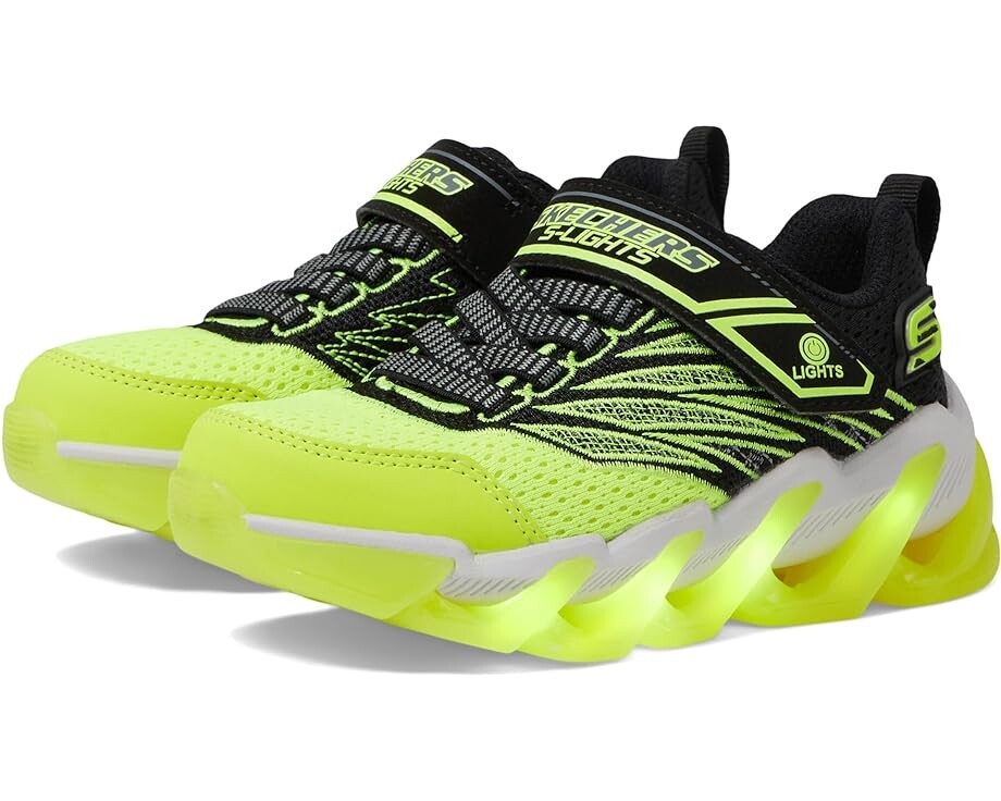 

Кроссовки Skechers Sport Lighted - S Lights-Mega Surge 400132L, цвет Black/Yellow