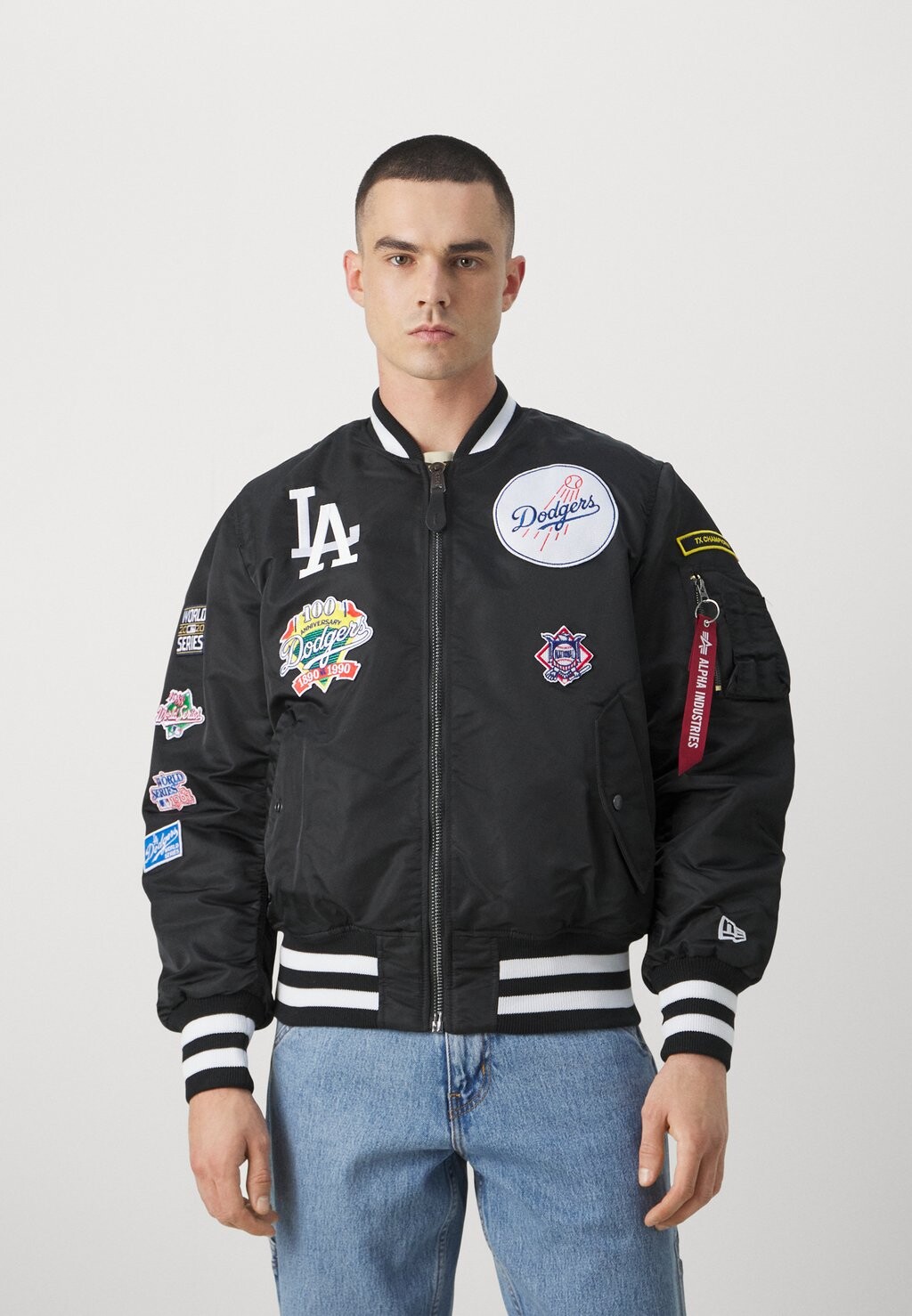 

Команда Mlb Los Angeles Dodgers Bomber New Era, черный