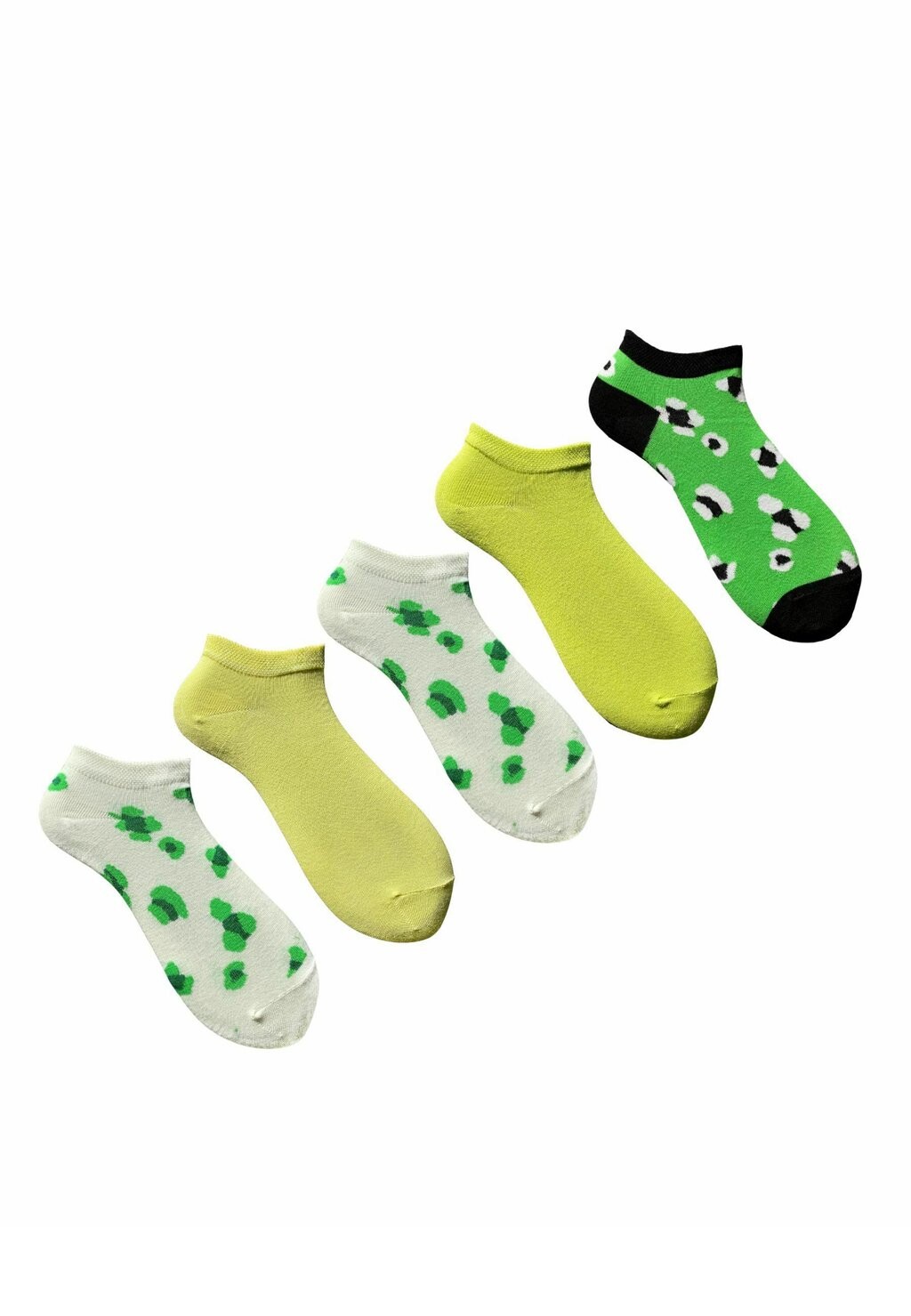 

Носки 5 PACK LOW Hese Sox, цвет green/light yellow