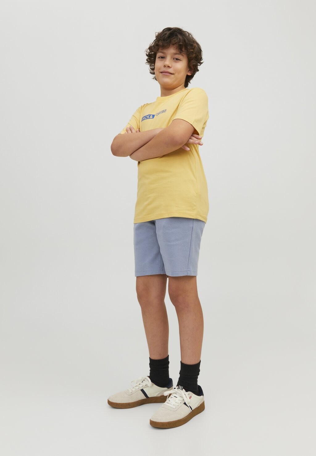 

Спортивные штаны JJIBASIC Jack & Jones Junior, цвет flint stone