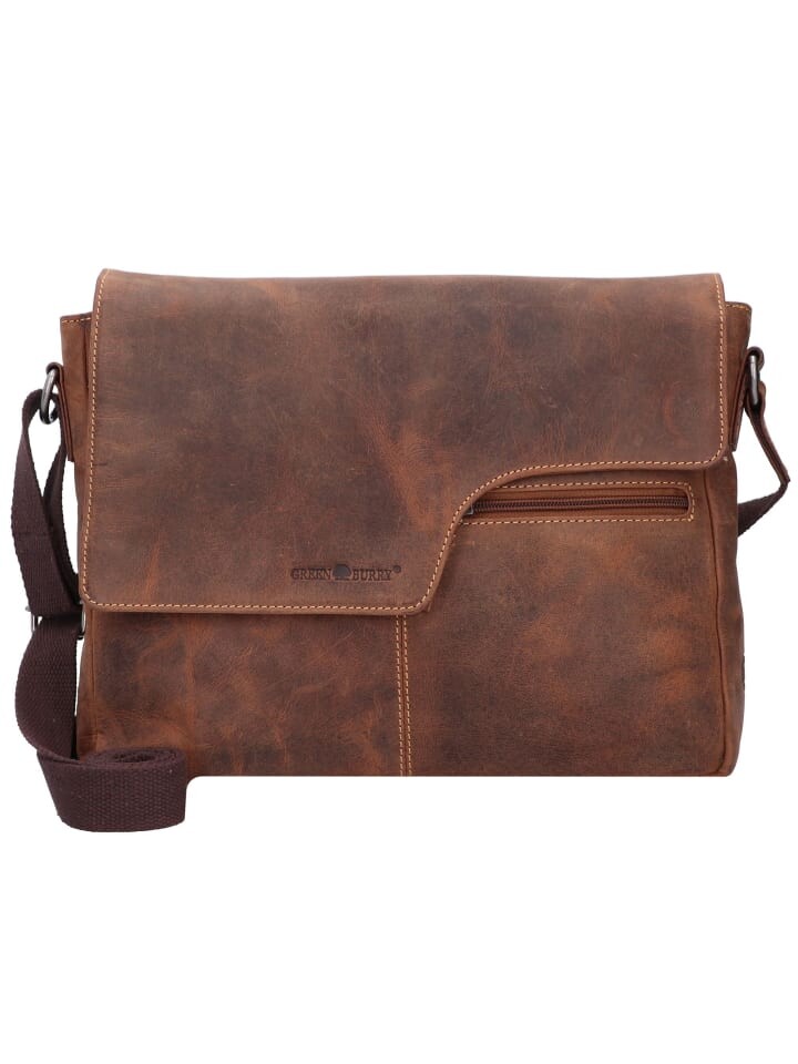 

Сумка через плечо Greenburry Leder 32 cm, коричневый