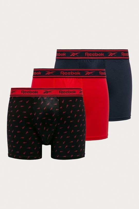 

Боксеры (3 шт.) Reebok, красный