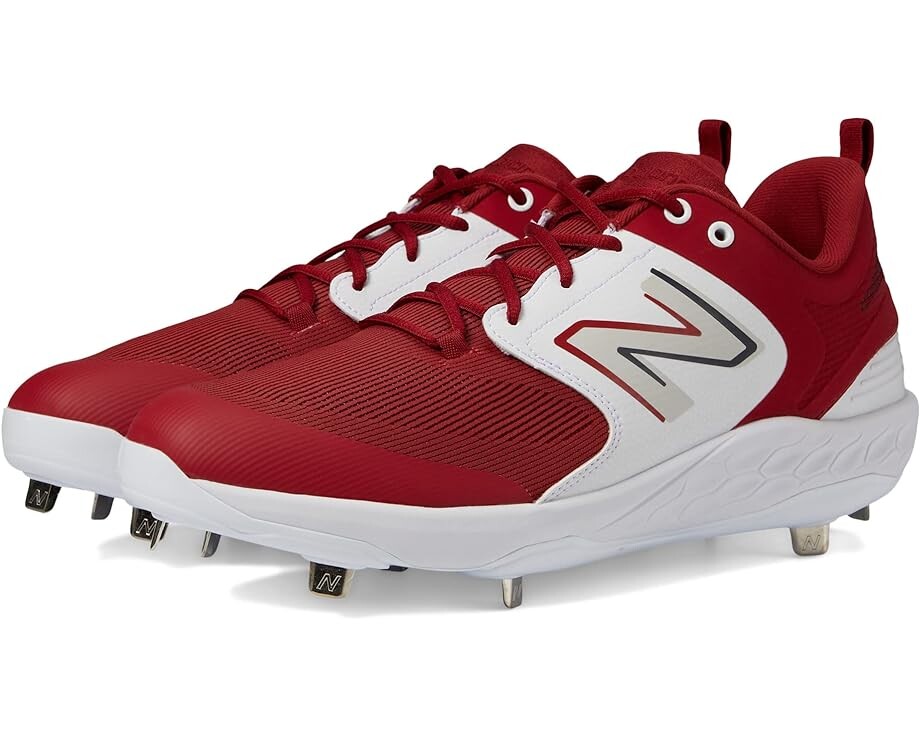 

Кроссовки New Balance Fresh Foam X 3000v6 Metal, цвет Cardinal/White