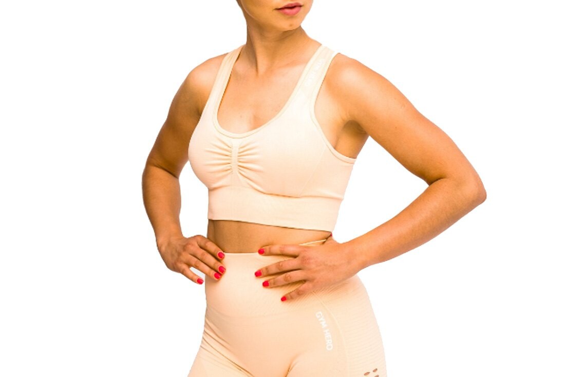 

Спортивный бюстгальтер Gymhero California Cute Bra Bra-peach, оранжевый