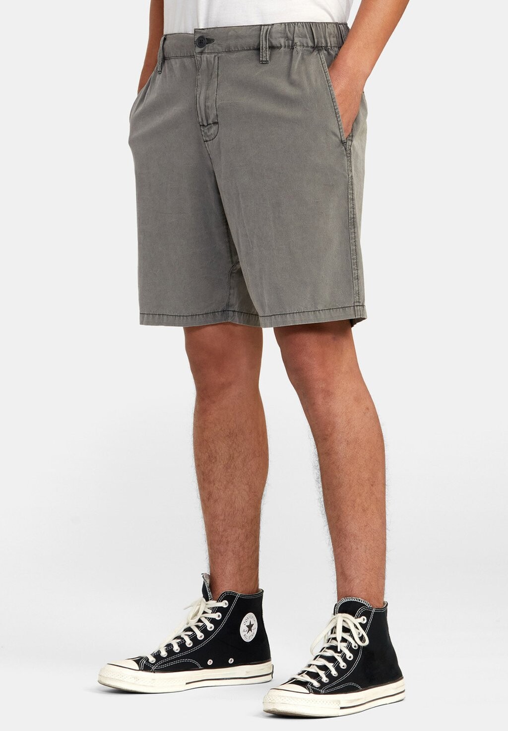 

Шорты ALL TIME COASTAL RINSED- HYBRIDE RVCA, серый