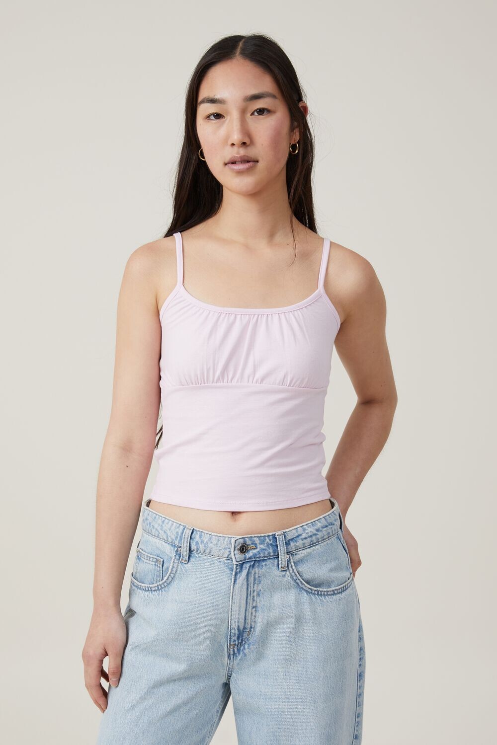 

Майка Belle со сборками Cotton On