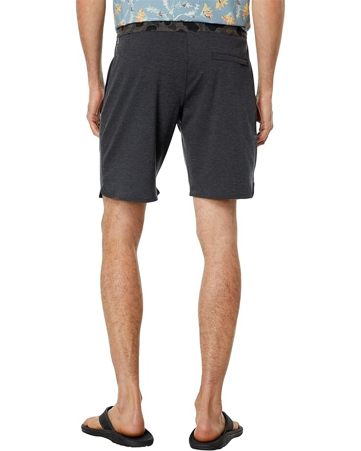 

Шорты VISSLA Locker Eco 18.5" Sofa Surfer Shorts, цвет Black Heather