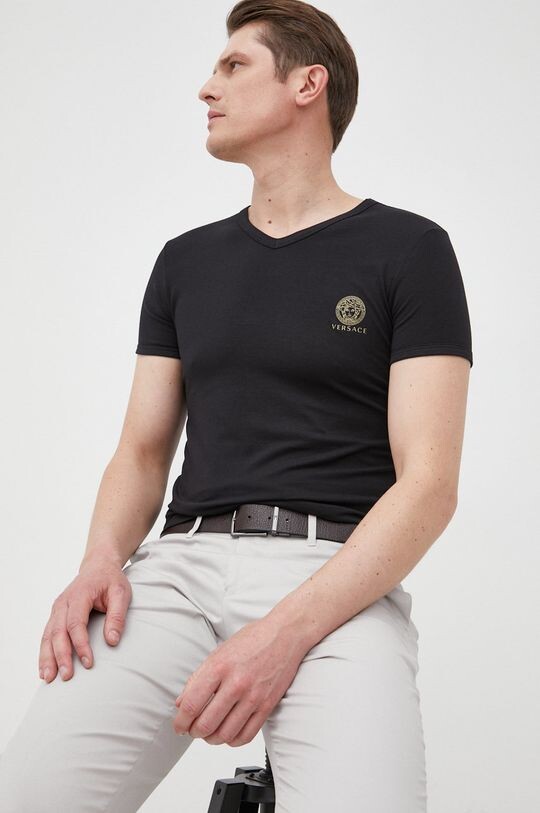 

Версаче футболка Versace, черный
