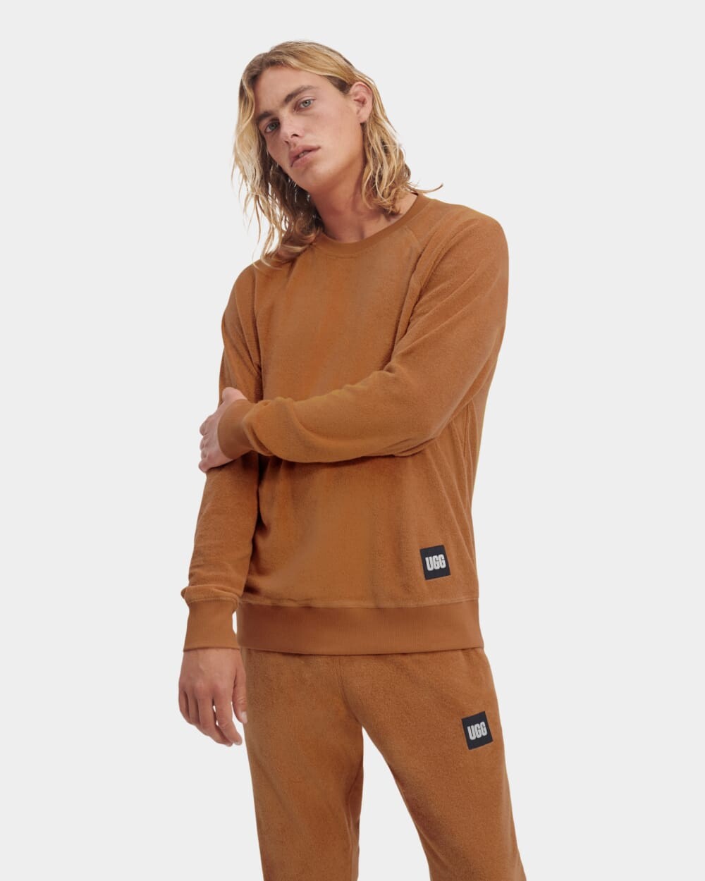 

Толстовка Kamryn Crewneck UGG, коричневый