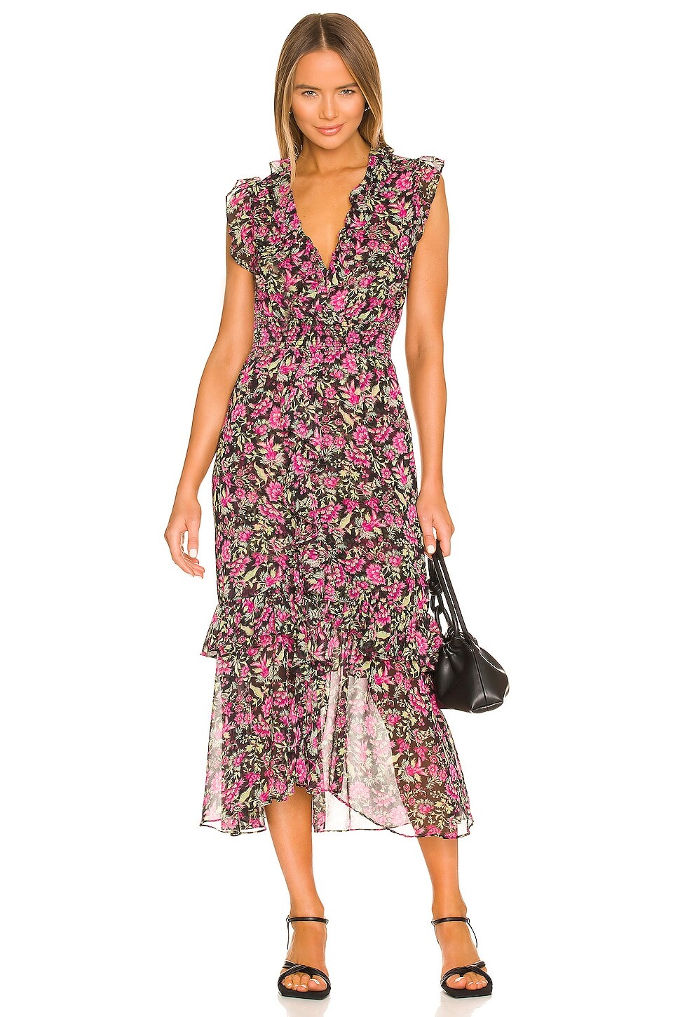 

Платье MISA Los Angeles x REVOLVE Kidada, цвет Flora Fuchsia