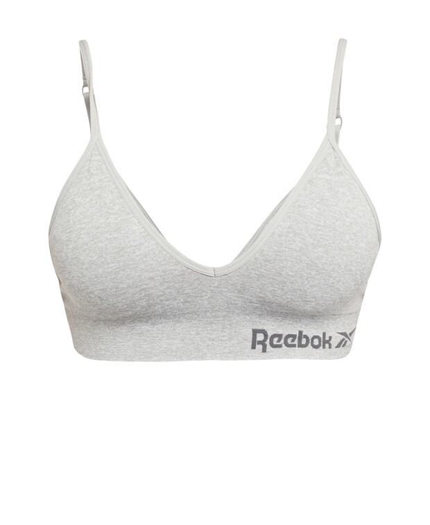 

Бюстгальтер-балконет Reebok, серый