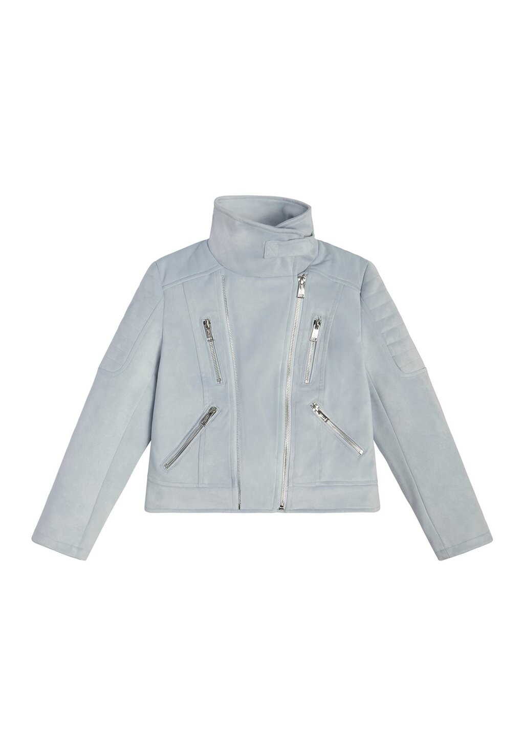 

Куртка из искусственной кожи VELOURSOPTIK Guess, цвет himmelblau