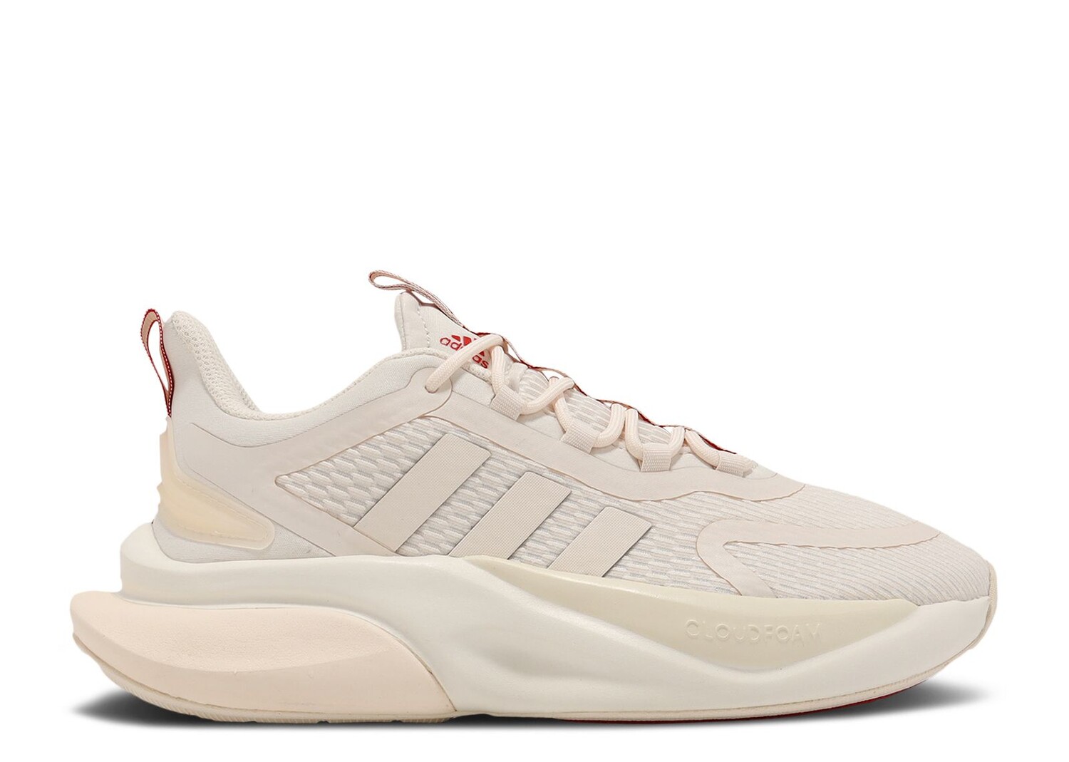

Кроссовки adidas Alphabounce+ 'Ivory Red', кремовый, Бежевый