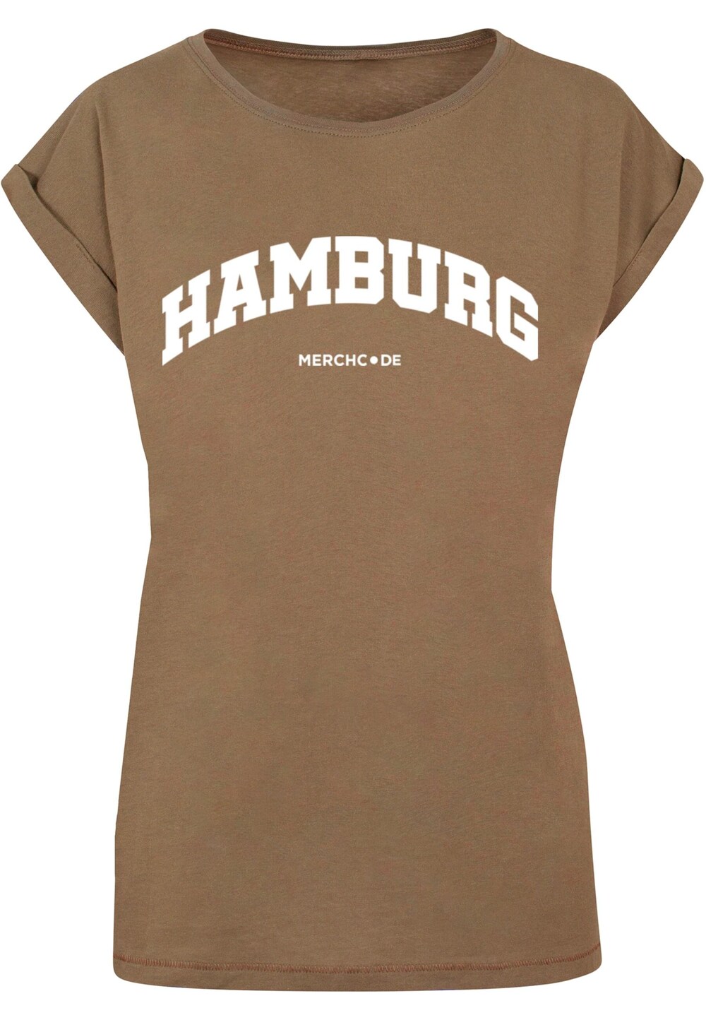 Рубашка Merchcode Hamburg, оливковый