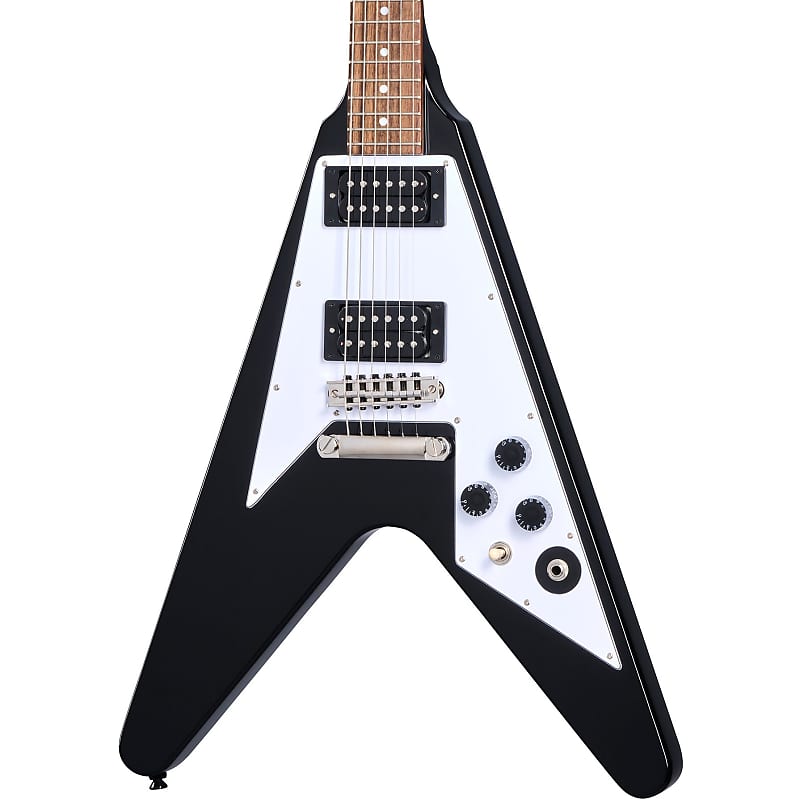 Электрогитара Epiphone Kirk Hammett 1979 Flying V Electric Guitar - Ebony