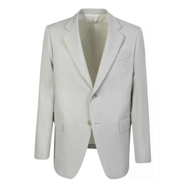 

Куртка single-breasted wool jacket Lanvin, мультиколор