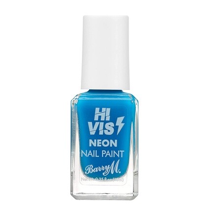 

Косметика Hi Vis Неоновая краска для ногтей Blue Shock 10 мл, Barry M