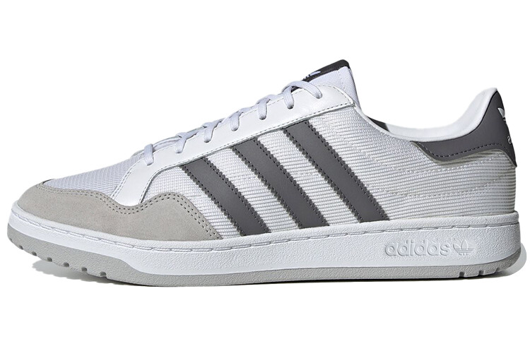 

Кроссовки унисекс для скейтбординга Adidas Originals Team Court Белый Серый