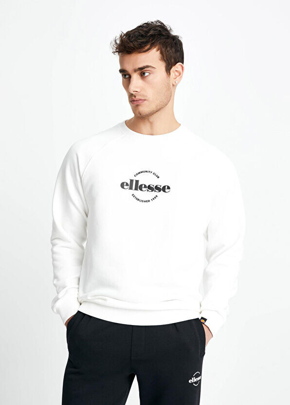 

Em164-Мужская толстовка Ellesse, белый