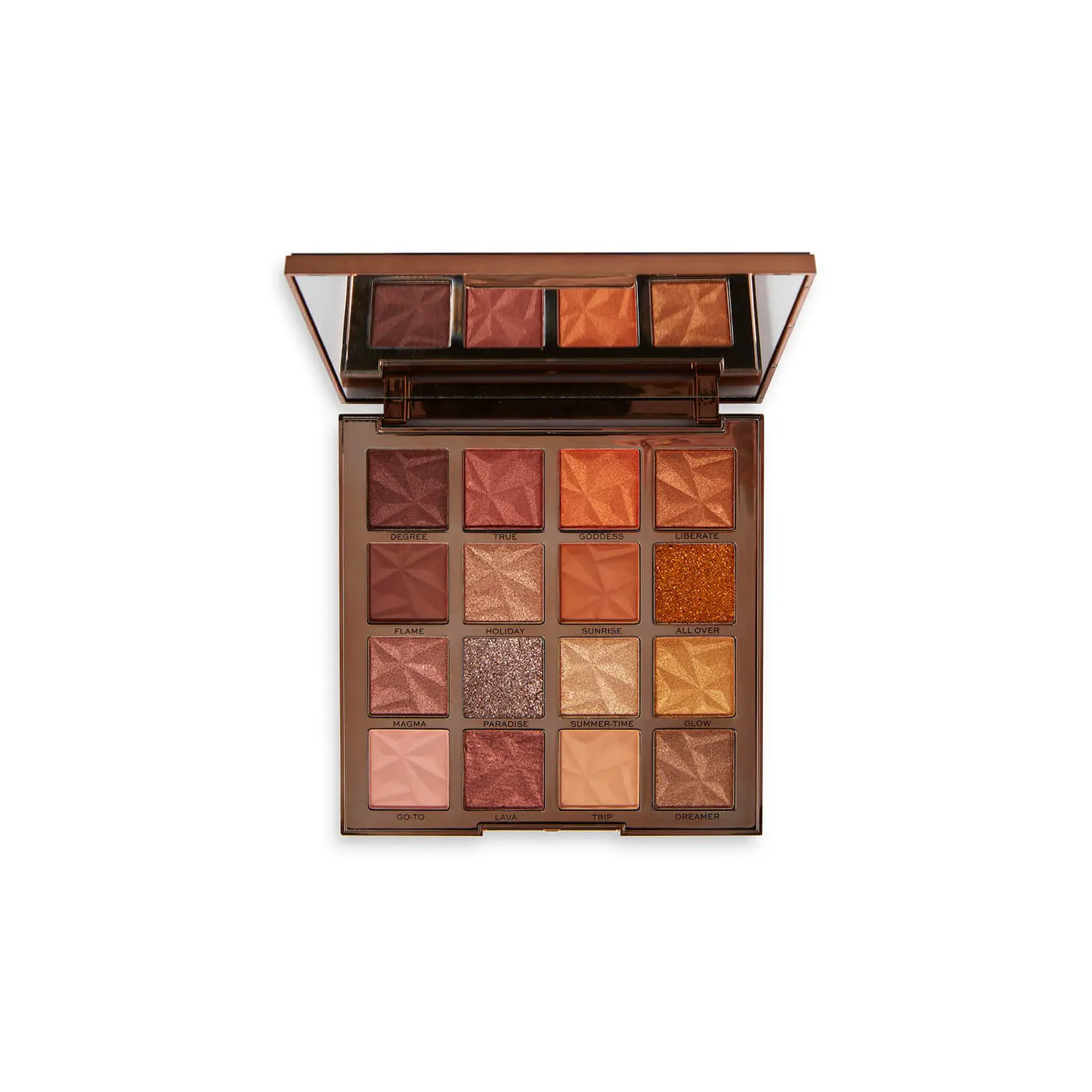 

Палетка теней Pro Goddess Glow Ultimate Shadow Palette Bronze Heat