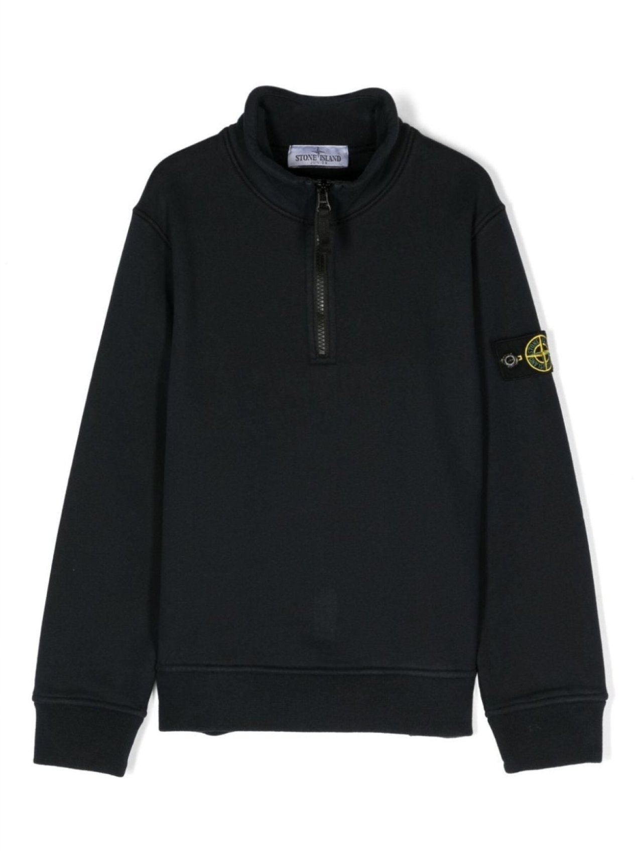 

Stone Island Junior толстовка с логотипом Compass, синий