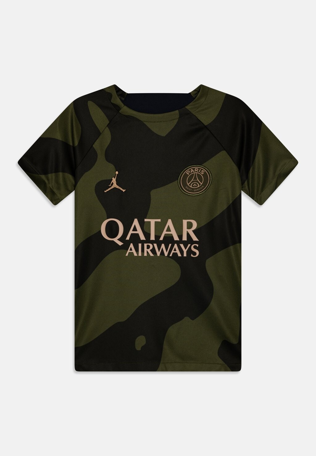 

Спортивная футболка Paris St Germain Academy Prematch Unisex Nike, цвет rough green/sequoia/dark obsidian/hemp