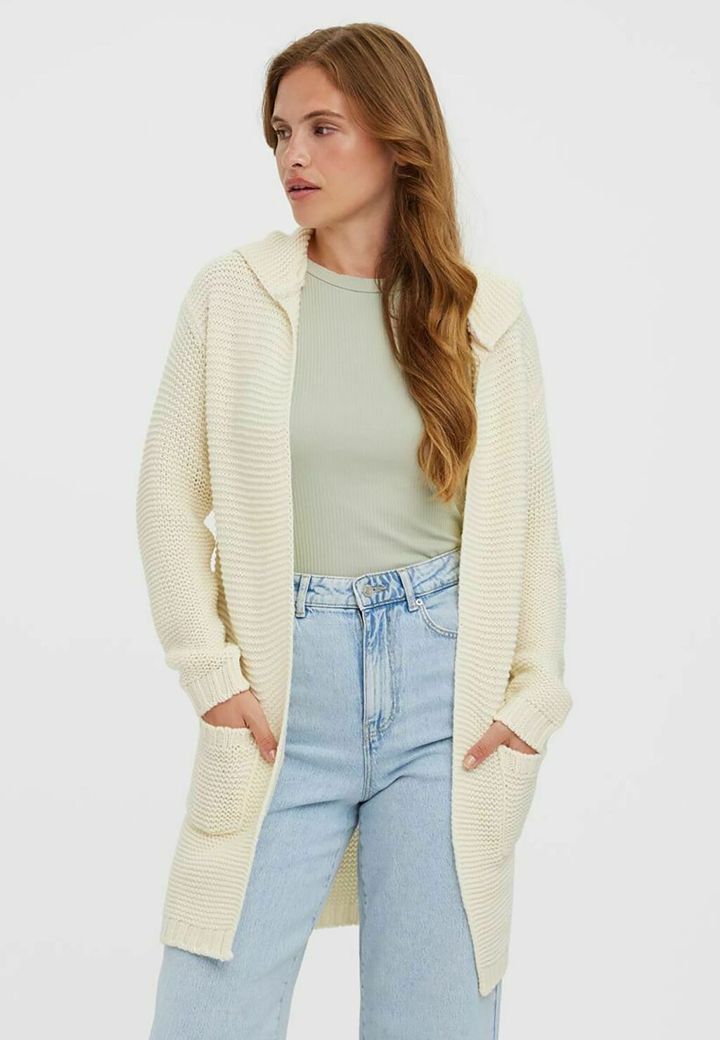 

Кардиган Vero Moda LONGLINE, цвет birch
