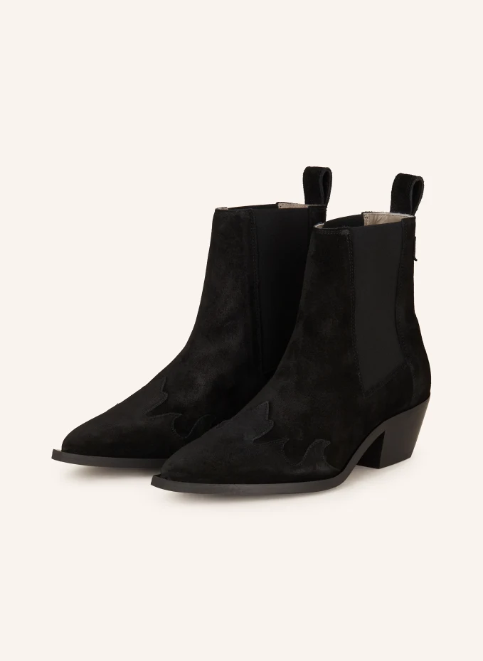 

Ковбойские сапоги деллавэр Allsaints, черный