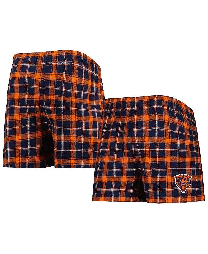 

Мужские фланелевые боксеры темно-синего и оранжевого цветов Chicago Bears Ledger Concepts Sport, синий