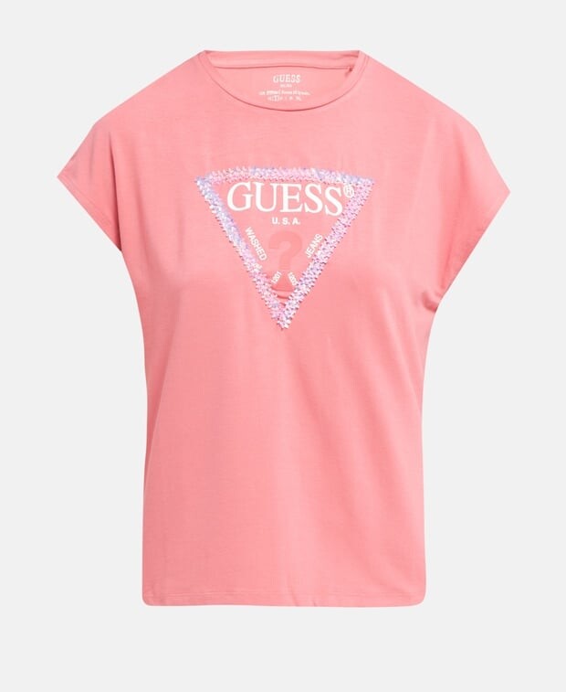 

Футболка Guess, розовый