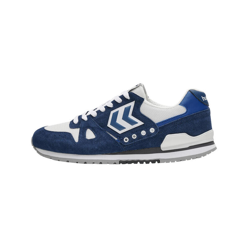 

Замшевые кроссовки Marathona Low унисекс HUMMEL, цвет blau