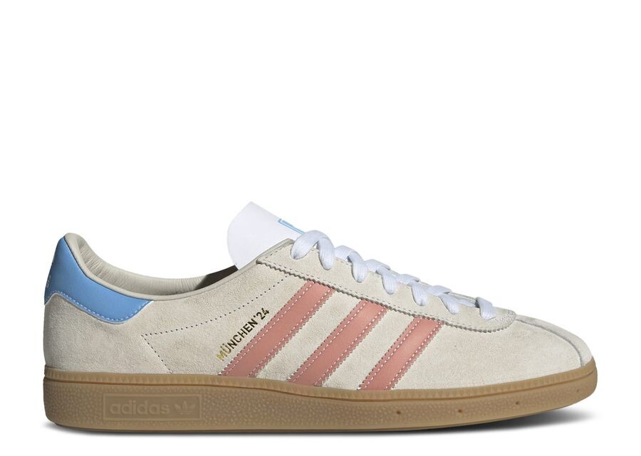 

Кроссовки adidas Munchen 24, цвет White Clay Blue Burst
