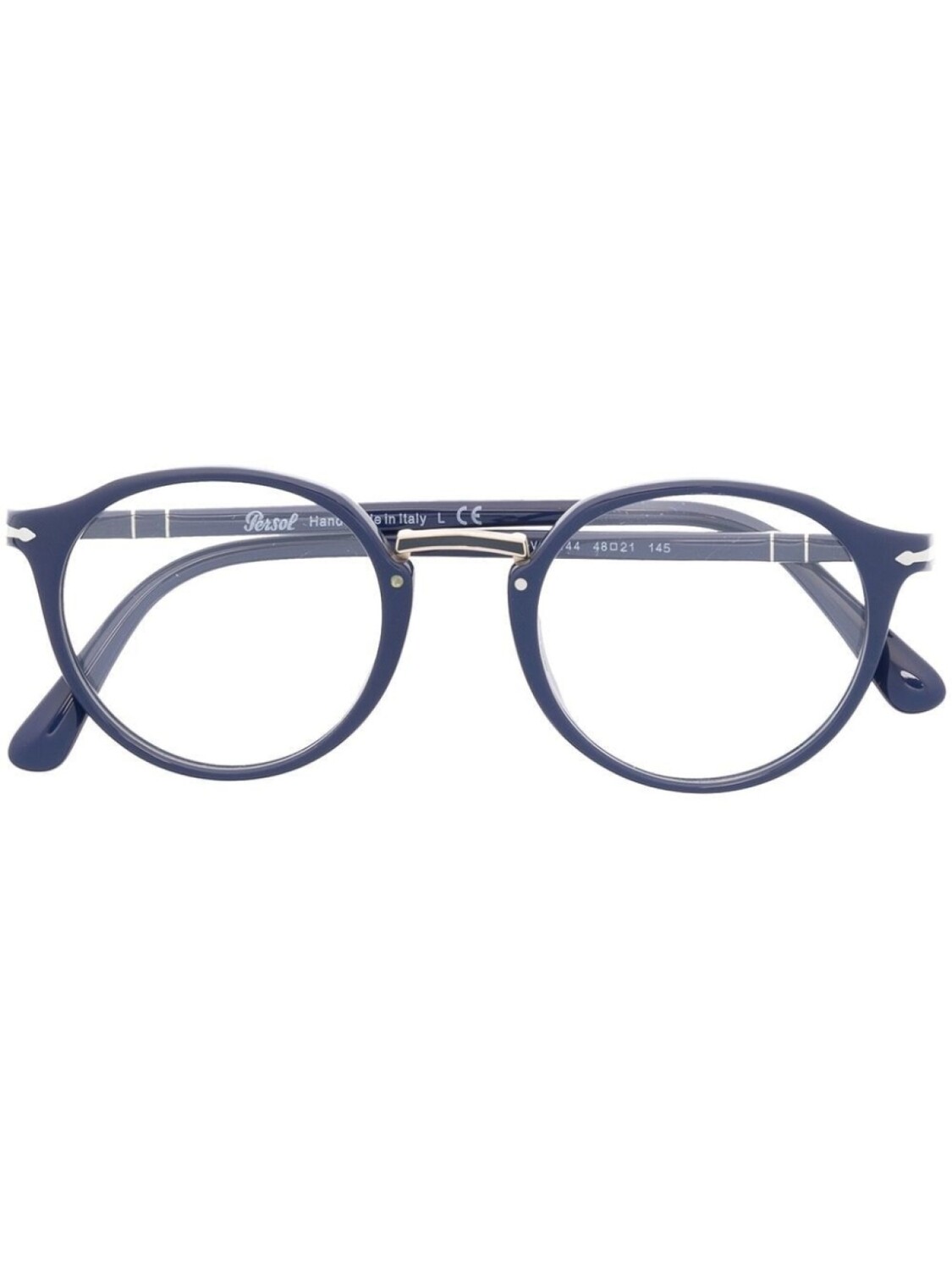 

Persol очки в круглой оправе, синий