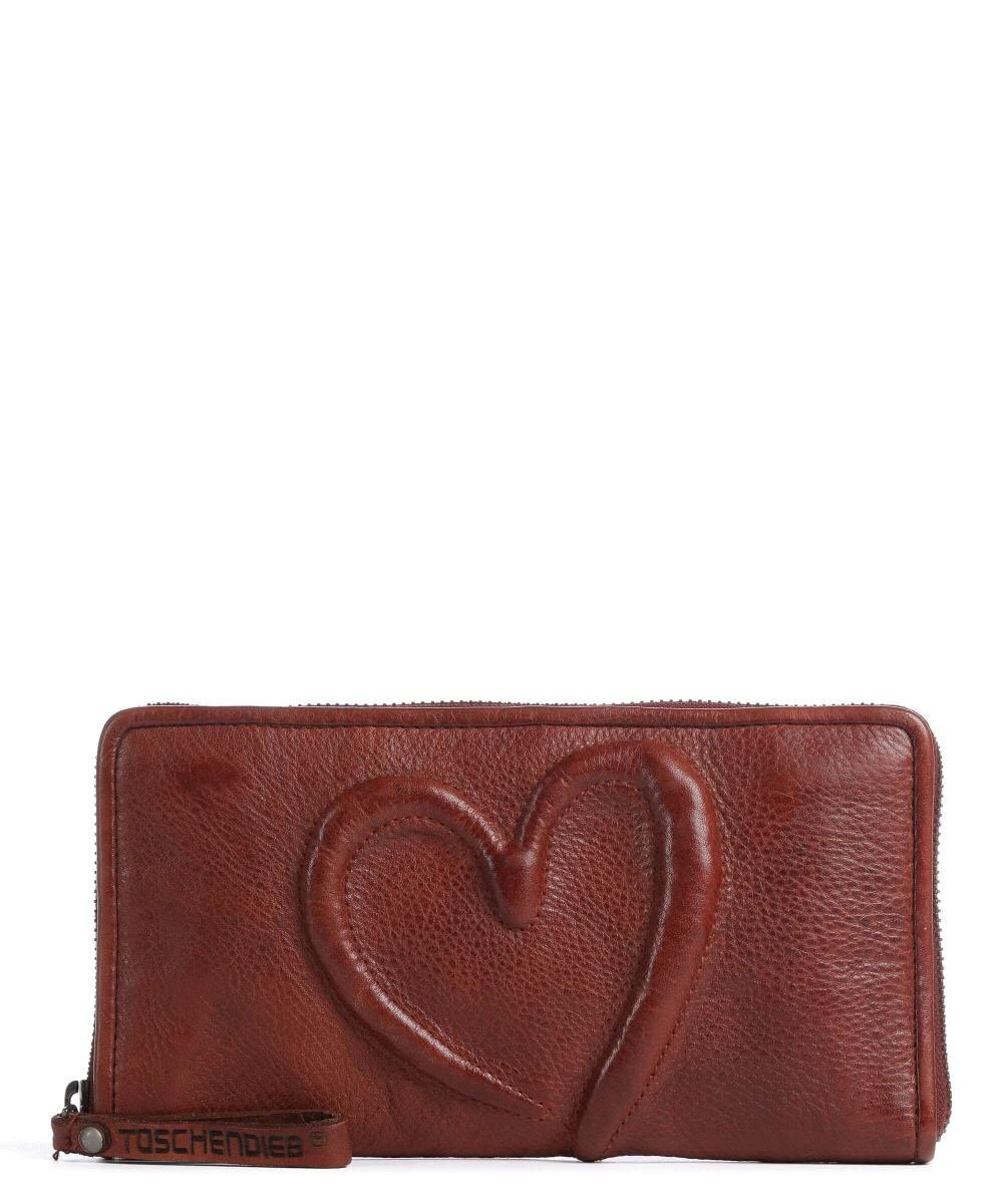 

Кошелек Herzgasse 5 из зерненой кожи Taschendieb Wien, коричневый