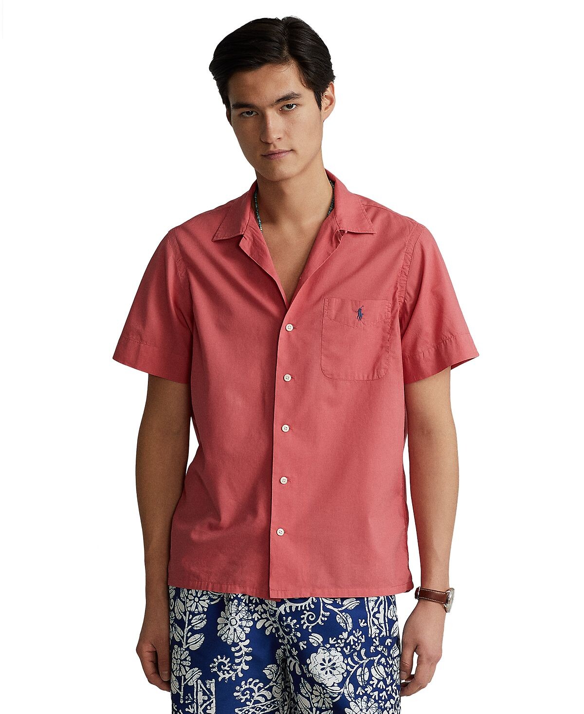 

Классическая тканая рубашка Camp Polo Ralph Lauren