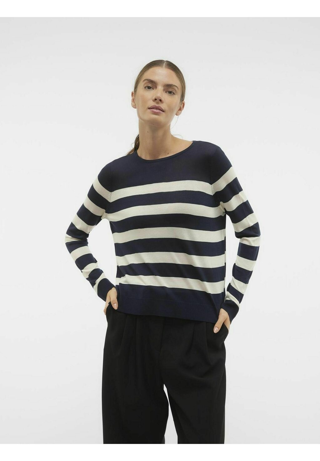 

Джемпер NOVA O-NECK Vero Moda, темно-синий