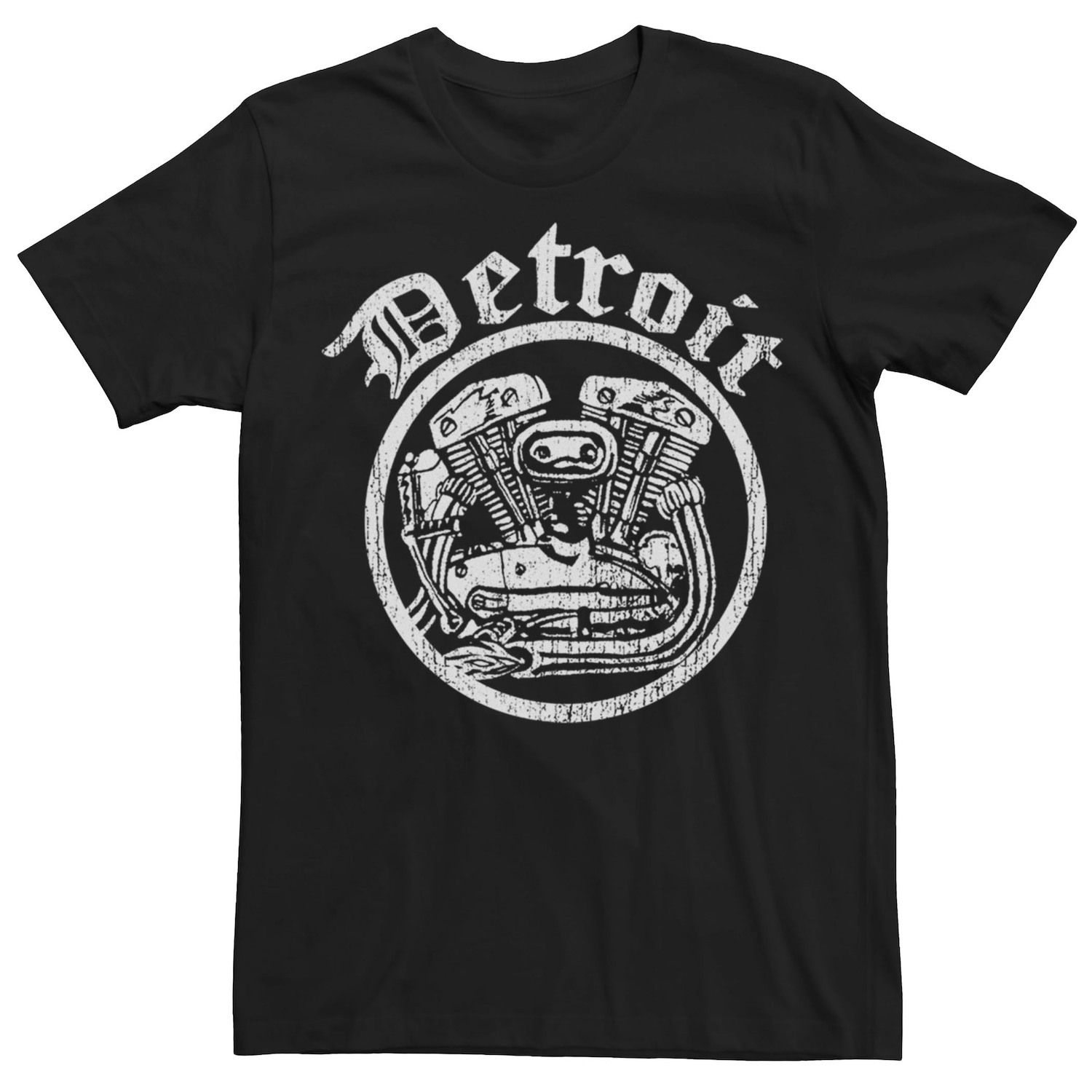 цена Мужская футболка с логотипом Motor Detroit Circle Licensed Character
