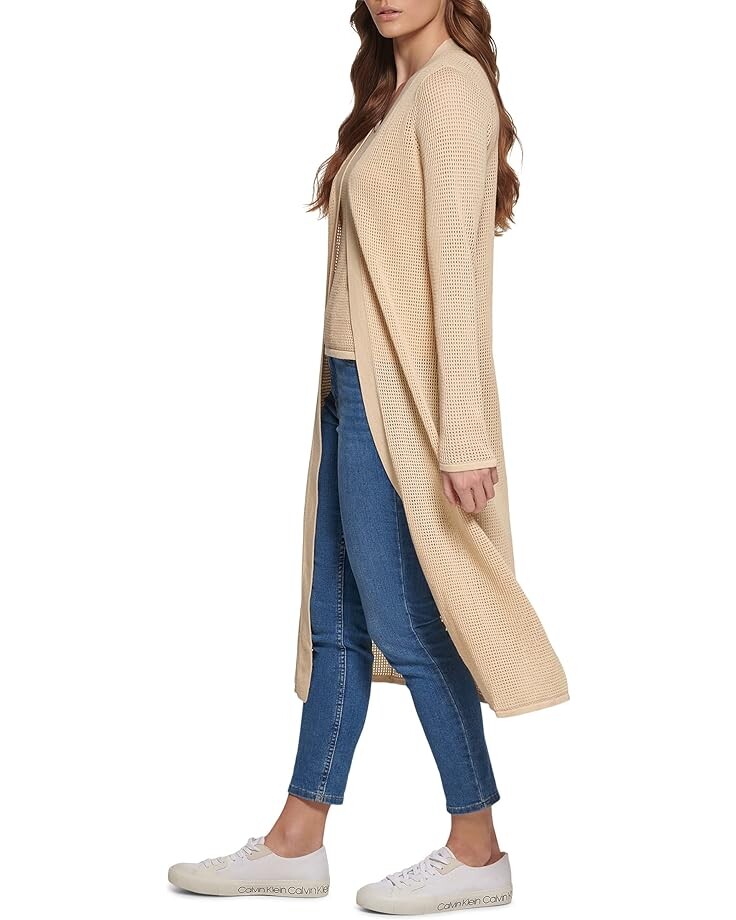 

Свитер Calvin Klein Mesh Stitch Topper, цвет Wheat