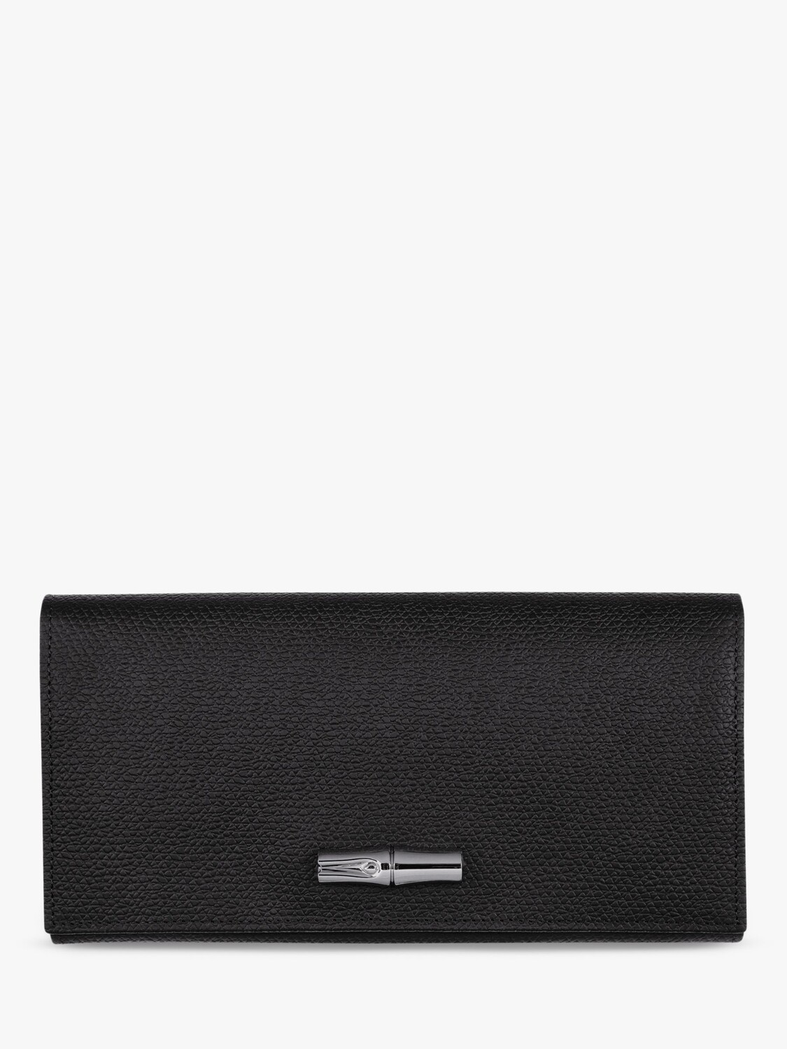 

Кожаный кошелек Longchamp Roseau Continental, черный