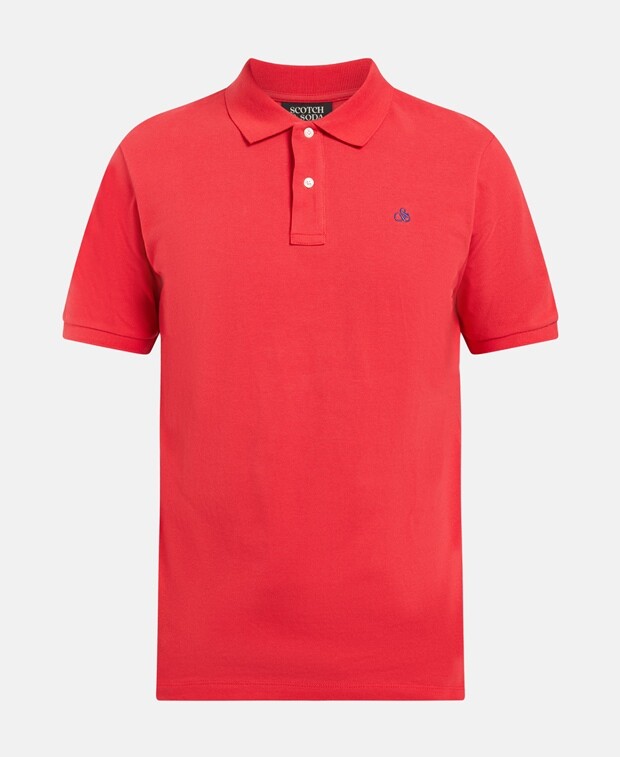 

Рубашка поло Scotch & Soda, красный