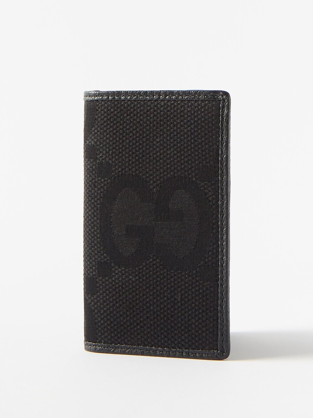 

Складная картхолдер из холщовой ткани gg-supreme Gucci, черный