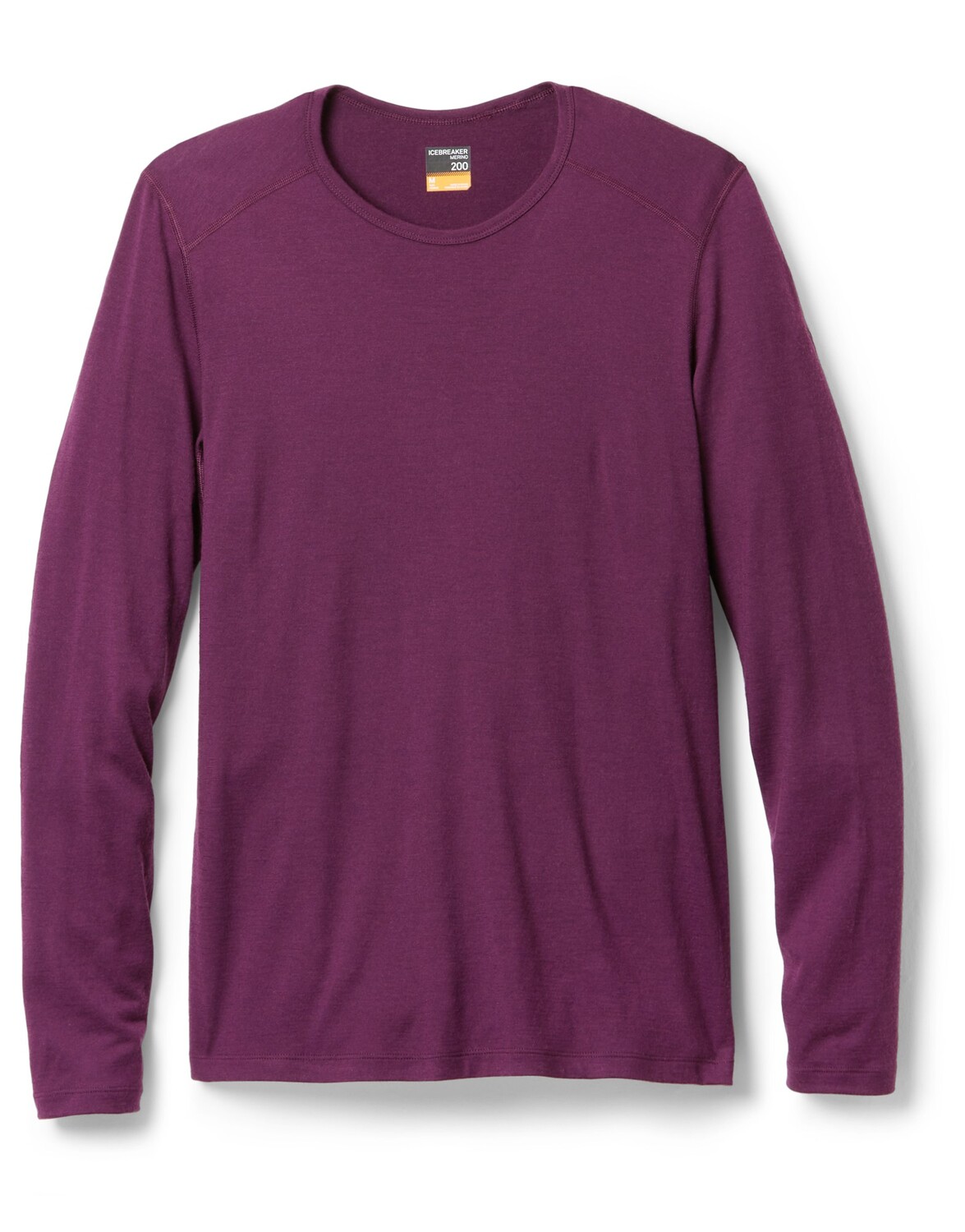 

200 Oasis Crew Top – мужские Icebreaker, фиолетовый