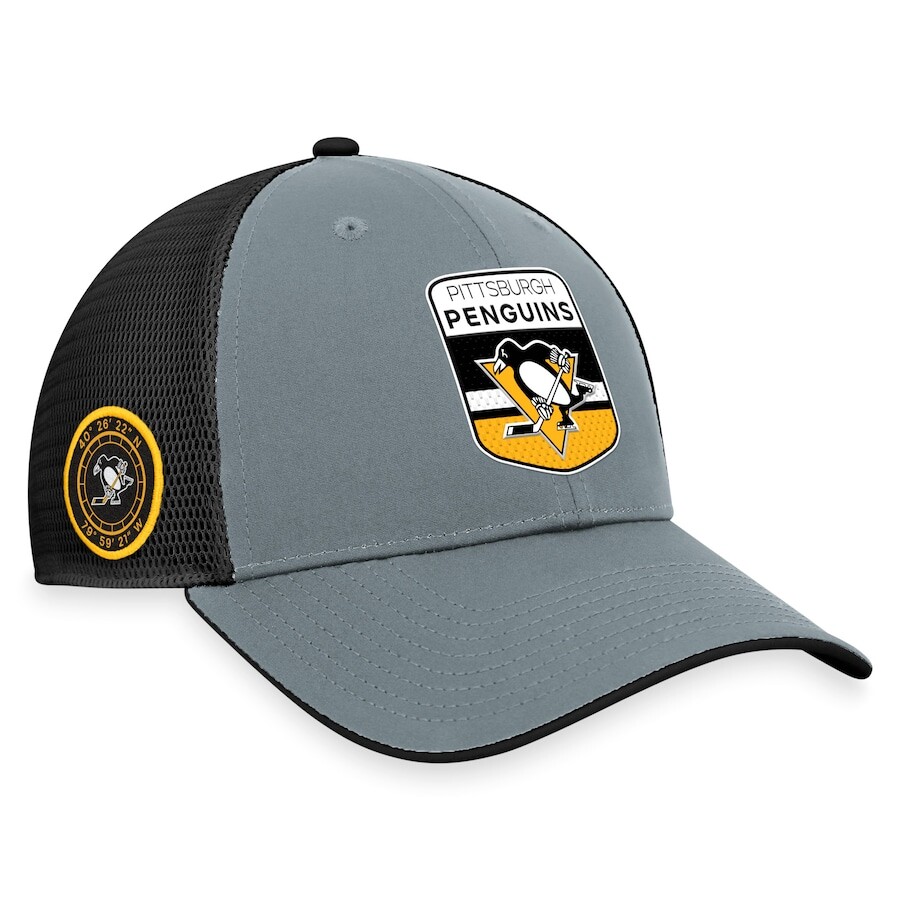 

Бейсболка Fanatics Branded Pittsburgh Penguins, серый
